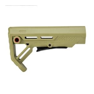 STRIKE INDUSTRIES バットストック MOD1 ミルスペックチューブ対応 M4/AR-15用 SI-STRIKE-ES-MOD1 [ FDE\u0026レッド ]の画像