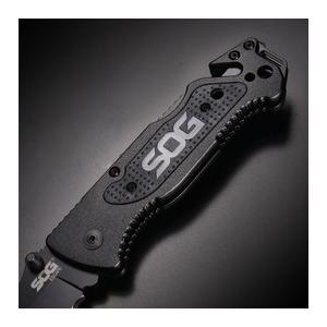 SOG 折りたたみナイフ ESCAPE 半波刃 ロックバック式 折り畳み SOG 折りたたみナイフ ESCAPE 半波刃 ロックバック式 折り畳み