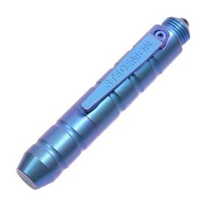 Stedemon チタン製 タクティカルペン EDC セラミックボール付 [ ブルー