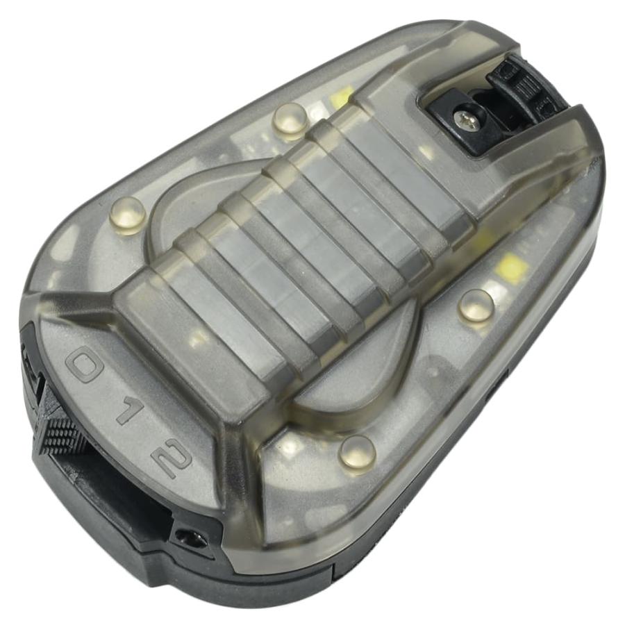 全日本送料無料 HEL-STAR ヘルメット用LEDライト FMA 6 ブラックカラー Gen.3 ヘッドランプ