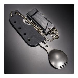 TOPS カトラリー FORK IT 1095 カーボン鋼 マルチツール スポーク