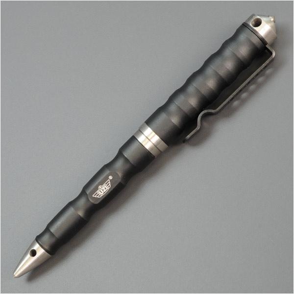 UZI タクティカルペン TACPEN7 アルミ合金 [ ブラック ] 護身用ボールペン アルミペン アルミボールペン
