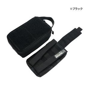 WARRIOR ASSAULT SYSTEMS メディックポーチ ブラック WARRIOR ASSAULT SYSTEMS メディックポーチ MOLLE対応 ベルクロ