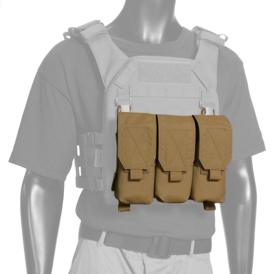 Warrior Assault Systems トリプルマグポーチ フラップ式