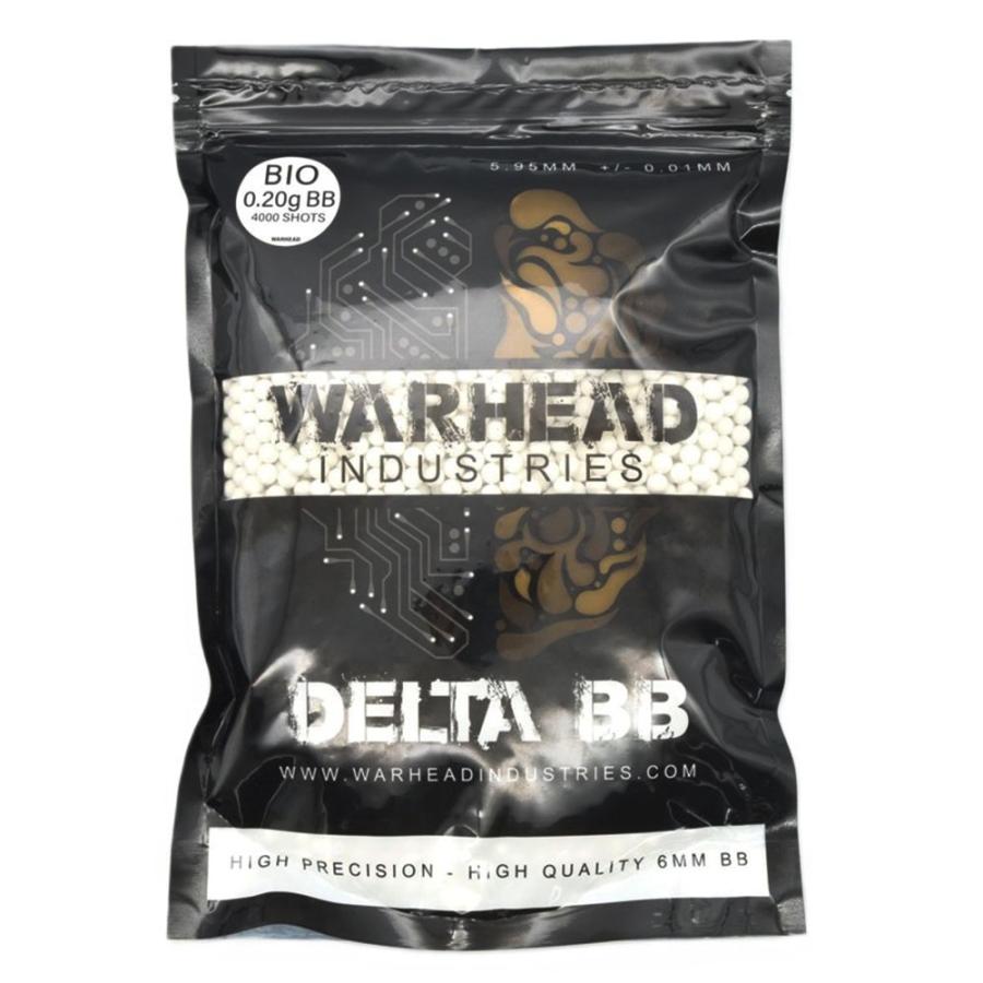 WARHEAD バイオBB弾 DELTA BB 0.2g 4000発 WH-BBB20 ウォーヘッド