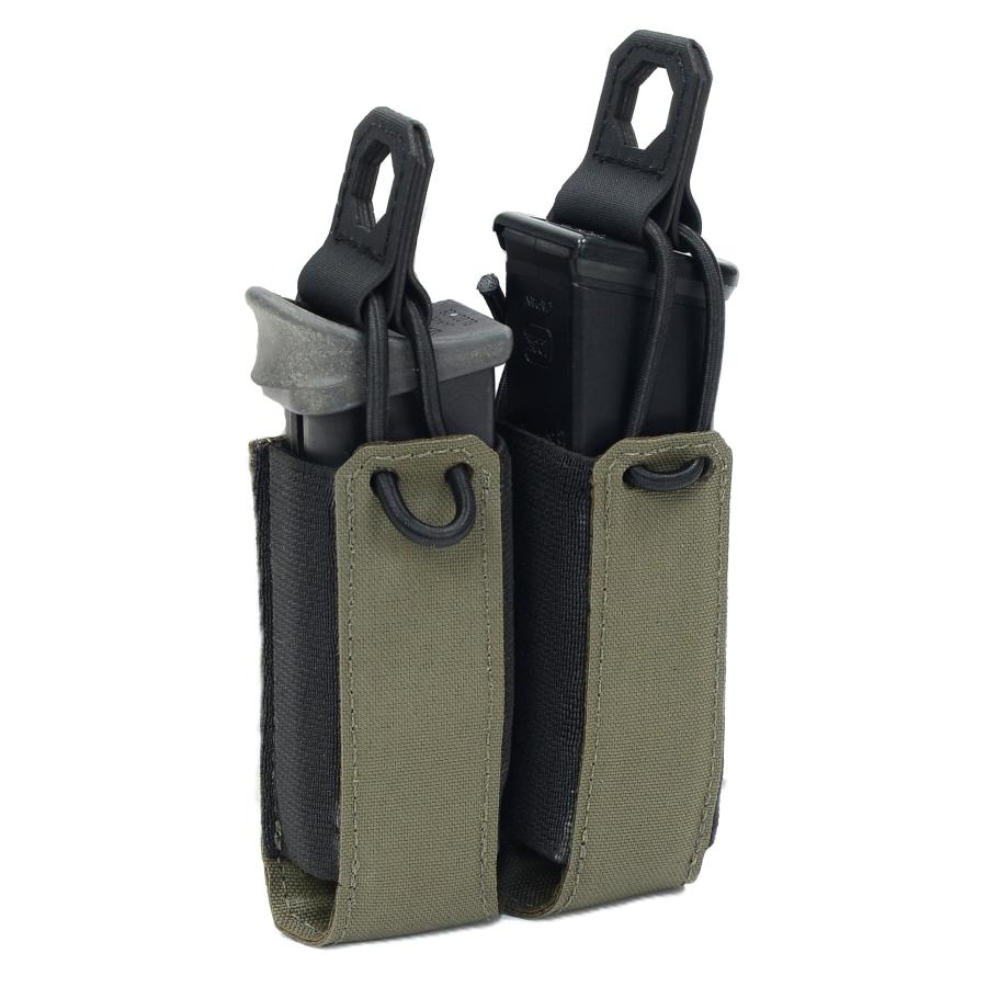 Warrior Assault Systems ピストルマグポーチ Laser Cut ダブル