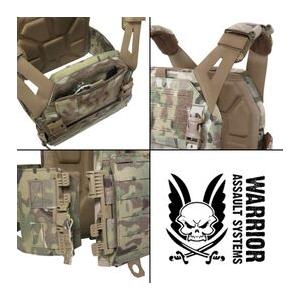 Warrior Assault Systems プレートキャリア LPC V1 レーザーカット W-LC-LPC-V1 ソリッドサイド  [ ブラック / Mサイズ ]の画像
