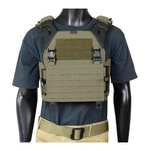 Warrior Assault Systems プレートキャリア LPC V1 レーザーカット W-LC-LPC-V1 ソリッドサイド  [ レンジャーグリーン / Mサイズ ]の画像