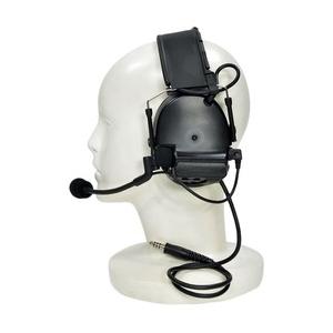 TAC-SKY comtac Ⅲ DE　ヘッドセット　サバゲー　コムタック TAC-SKY タクティカルヘッドセット COMTAC III 集音マイク [ デザート