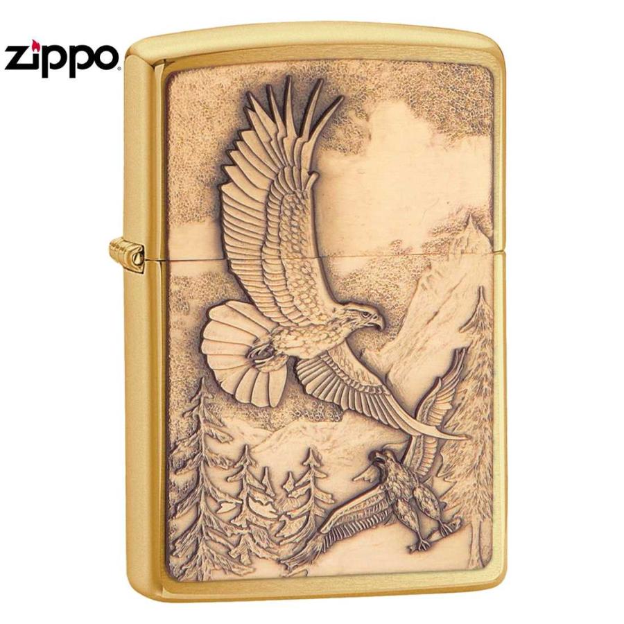 ZIPPO（ジッポー） 鷲 Where Eagles Dare 20854 真鍮 | オイルライター