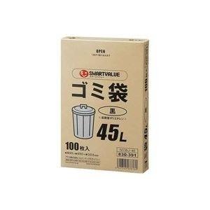 （まとめ）ジョインテックス ゴミ袋LDD黒45L 100枚 N138J-45〔×5セット〕