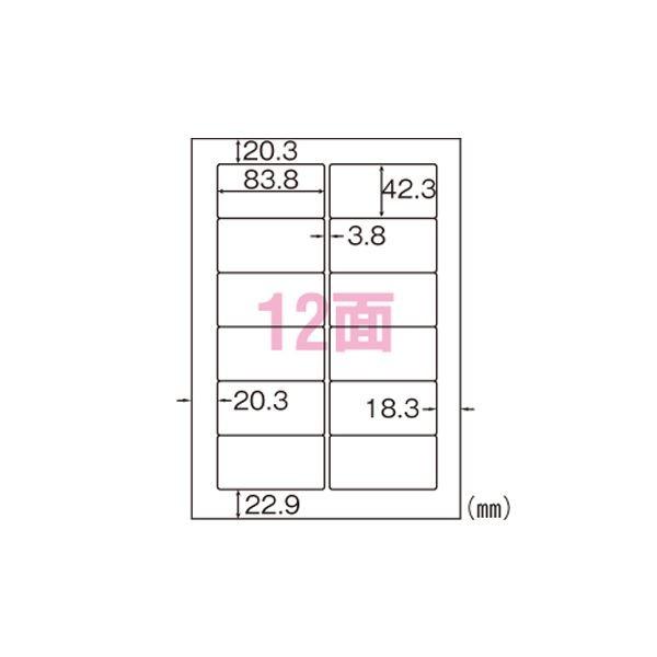 （まとめ） ヒサゴ A4タックシール A4判 100枚入 GB861 〔×3セット〕