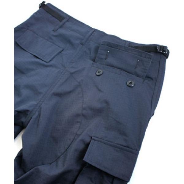 アメリカ軍 BDU カーゴパンツ Lサイズ ネイビー リップストップ YN521007 レプリカ ミリタリーパンツ 軍モノ 迷彩服の画像