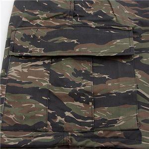 アメリカ軍 BDU カーゴ ショートパンツ XSサイズ タイガー レプリカ 米軍 US軍 ミリタリーパンツ 軍モノ 迷彩服 ショーツの画像