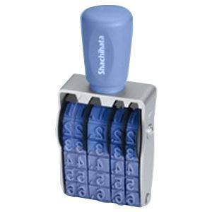 (業務用10セット) シヤチハタ 回転ゴム印 NFD-1G 欧文日付1号 ゴシック