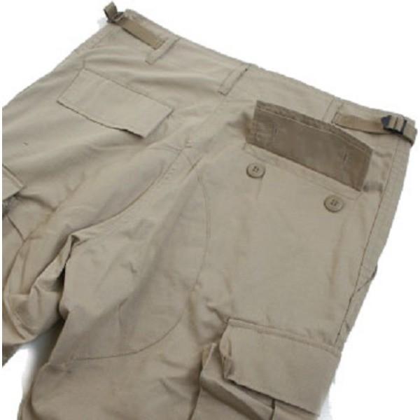 アメリカ軍 BDU カーゴ ショートパンツ Lサイズ リップストップ カーキ レプリカ 米軍 ミリタリーパンツ 軍モノの画像