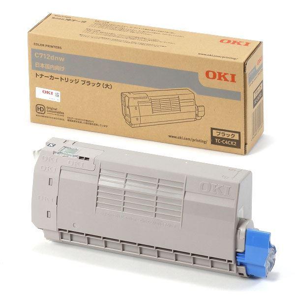 〔純正品〕 OKI TC-C4CK2 トナーカートリッジ ブラック 大