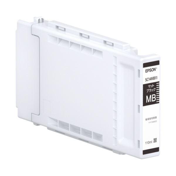エプソン インクカートリッジマットブラック 110ml SC14MB11 1個