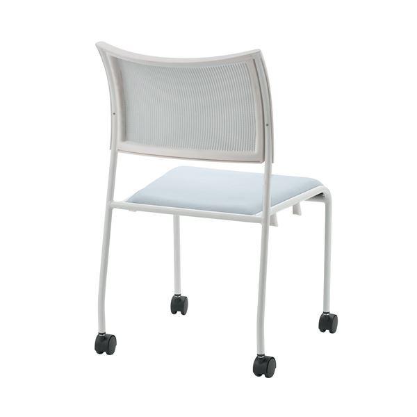 ジョインテックス 会議イス GKM-50 ホワイト 肘無キャスタ付 ジョインテックス 会議イス GKM ホワイト 肘無キャスタ付