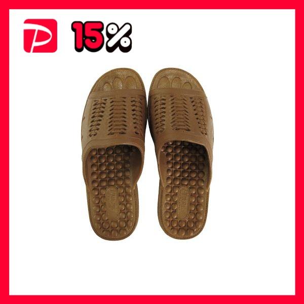 まとめ ニッポンスリッパ 成型サンダル 紳士用 M ブラウン 30セット Pm Ssp Ma Gov Br