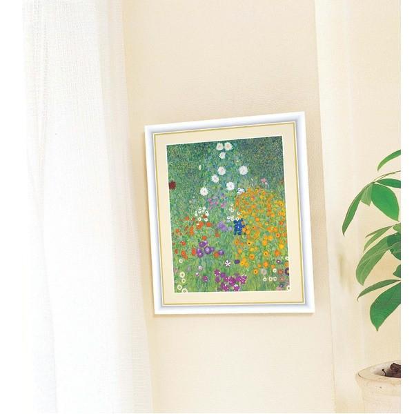 グスタフ・クリムトの代表作 〕 F6号 農家の庭 クリムト展 ウィーンと