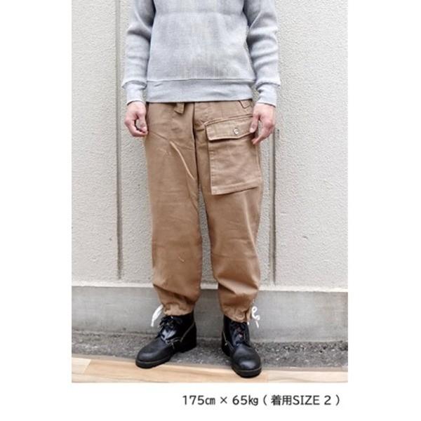 ドイツ軍 戦車部隊 戦闘服 パンツ レプリカ 2 M相当 カーキ 綿 コットン100％ 独軍 ミリタリーパンツ ミリタリーウェアの画像