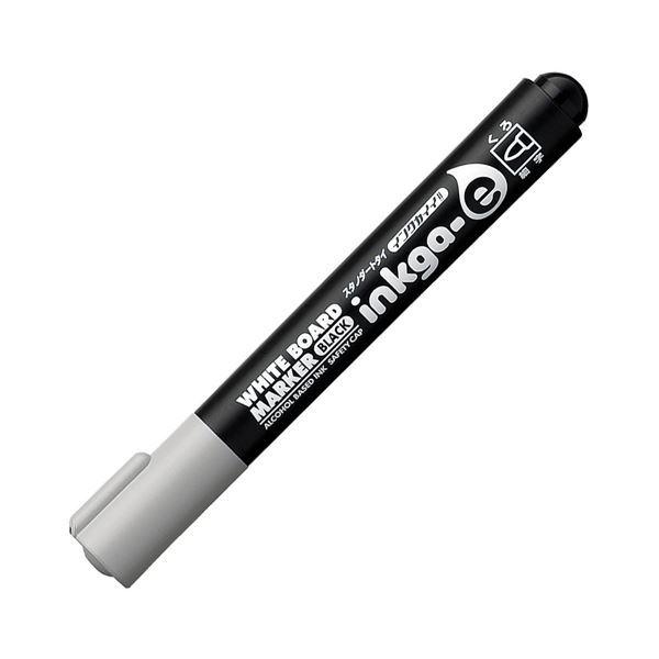 （まとめ）コクヨ ホワイトボードマーカーインクガイイ スタンダードタイプ 細字 黒 PM-BN101D 1セット（10本）〔×10セット〕