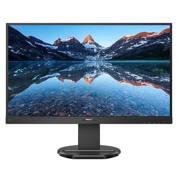 PHILIPS（ディスプレイ） 27型ワイド液晶ディスプレイ ブラック 5年間フル保証（WQHD／USBType-C／DP／HDMI／スピーカー搭載／昇降／回転／スウィーベル） 27...