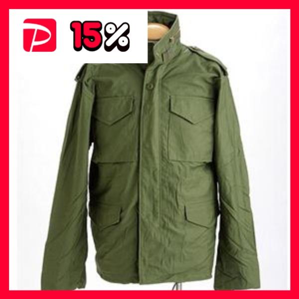 ミリタリージャケット オリーブ　美品 米軍 M-65 フィールドジャケット XL オリーブ レプリカ アメリカ軍 US