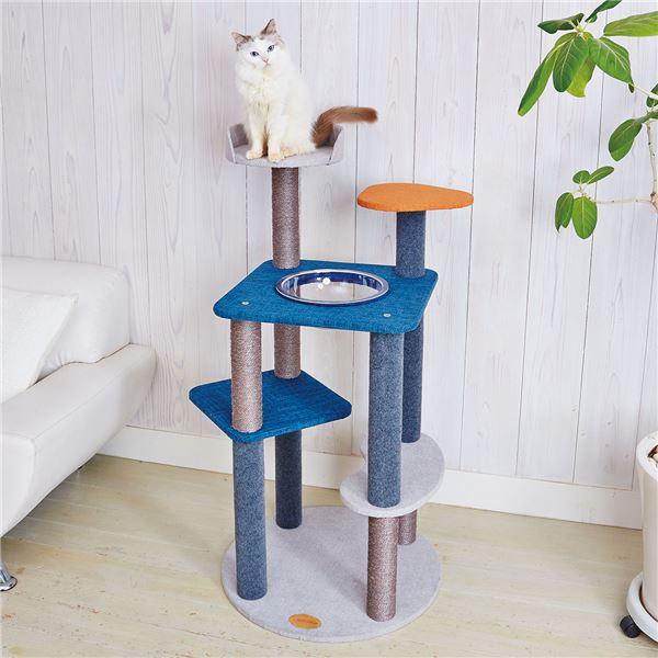 ねこまどフロートテラスキャットポール （ペット用品・猫用） : りぼる