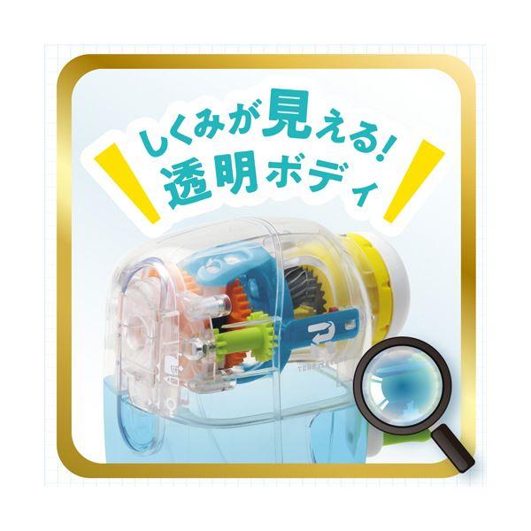 ソニックトガリターン 手動鉛筆削り 透明 EK-4297-T 1台 : りぼるばー