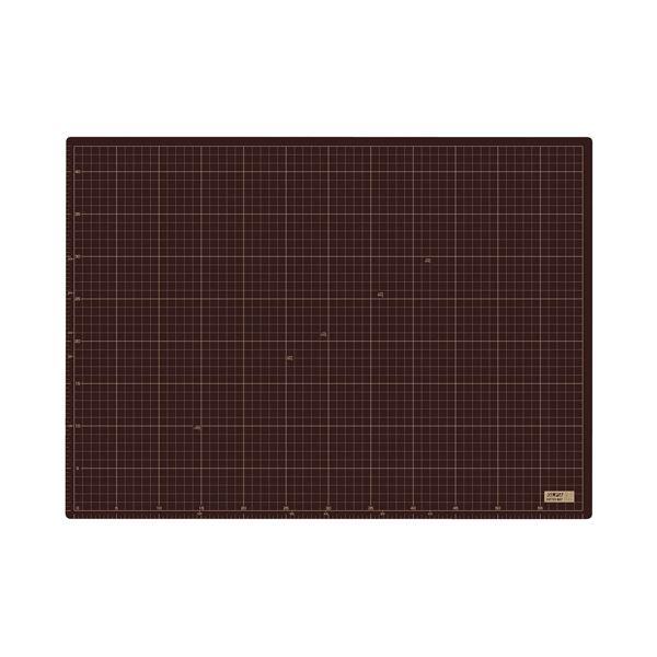 オルファカッターマット A2 450×620mm 表面：ソフトグレー 裏面：ブラウン 159B 1セット（5枚）_1