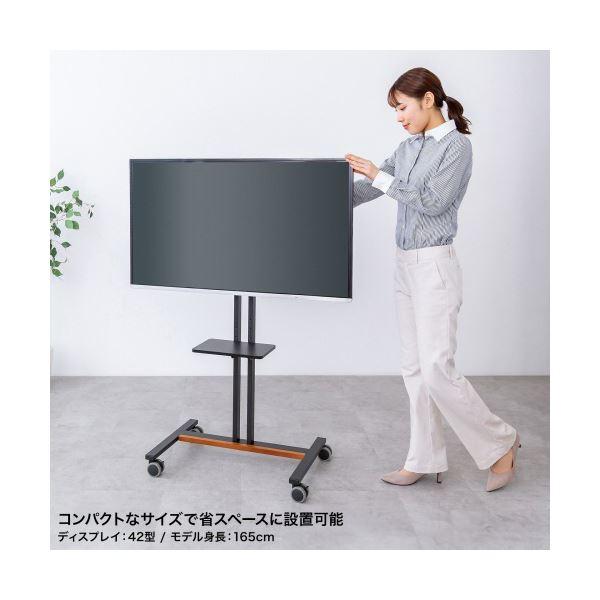サンワサプライロータイプディスプレイスタンド 32~55型 ブラック CR 
