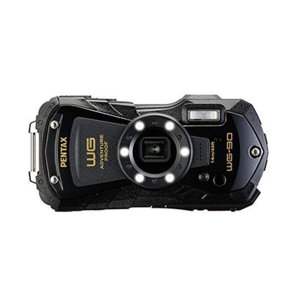 PENTAX デジタルカメラ WG-90 ブラック ＋ 32GB SDHCメモリカード 1 
