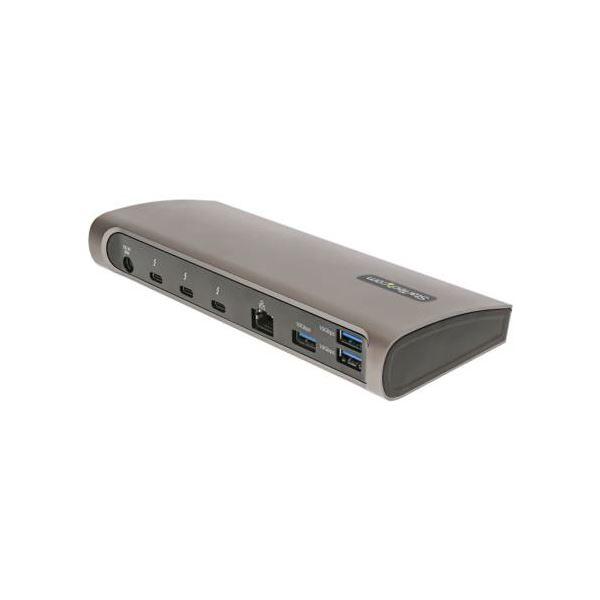 StarTech.com ドッキングステーション ブラック＆グレー TB4CDOCK 1台_5
