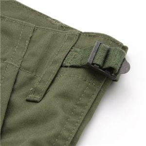 アメリカ軍 BDU クロップド カーゴパンツ 迷彩服 Sサイズ オリーブ 7分丈 レプリカ 米軍 ミリタリーパンツ 軍モノの画像