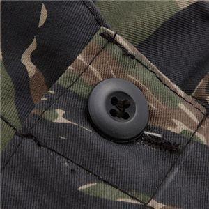 アメリカ軍 BDU カーゴ ショートパンツ Mサイズ タイガー レプリカ 米軍 US軍 ミリタリーパンツ 軍モノ 迷彩服 ショーツの画像
