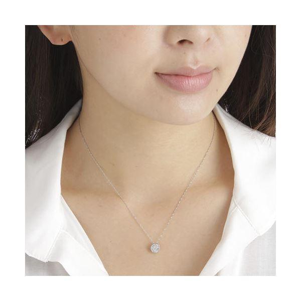 プラチナPt900 セブンストーンダイヤモンドペンダント/ネックレス