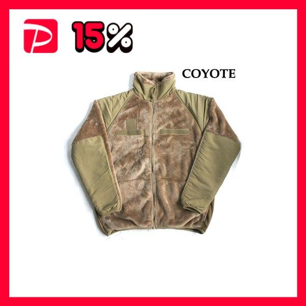アメリカ軍 ECWC S Gen3 両面 フリース ジャケット Mサイズ コヨーテ