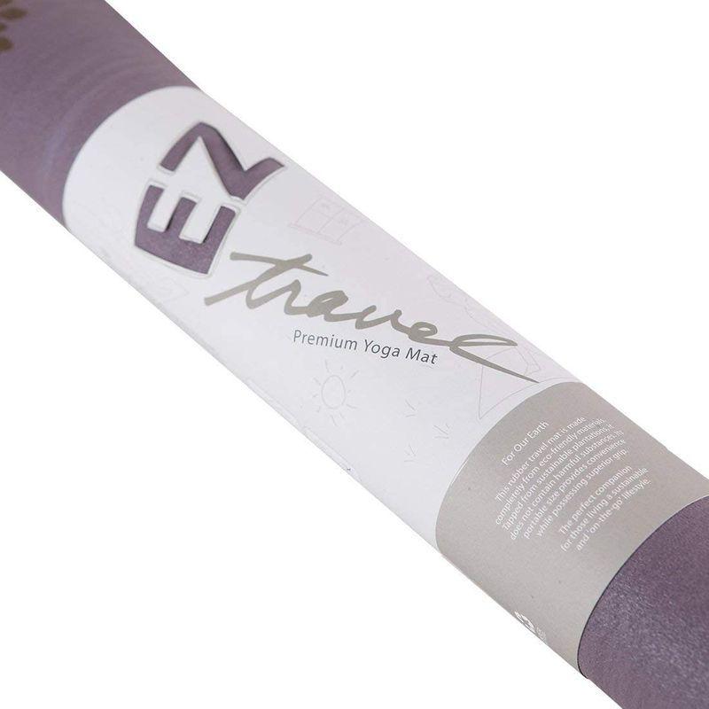 easyoga(イージーヨガ) ヨガマット プレミアムラバー ハンディ ~EZ Travel~ YME-304-P2 アッシュパープル イージーヨガ ヨガマット プレミアムラバー ハンディ EZ Travel YME P2 アッシュパープル