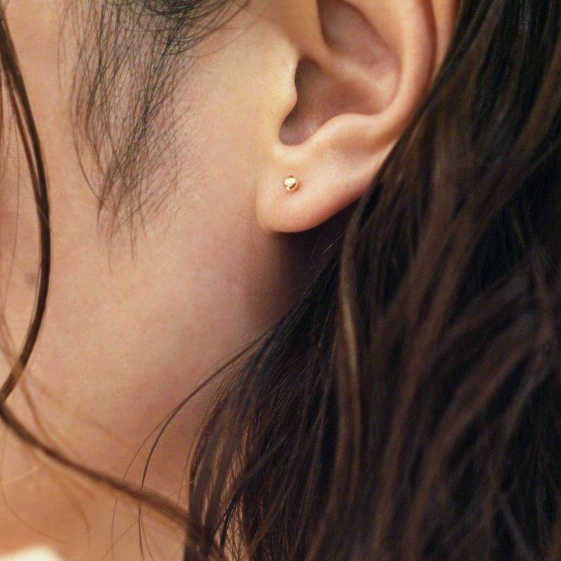 TAKE-UP セカンドピアス K18ミラーボールピアス UP セカンドピアス K18ミラーボールピアス
