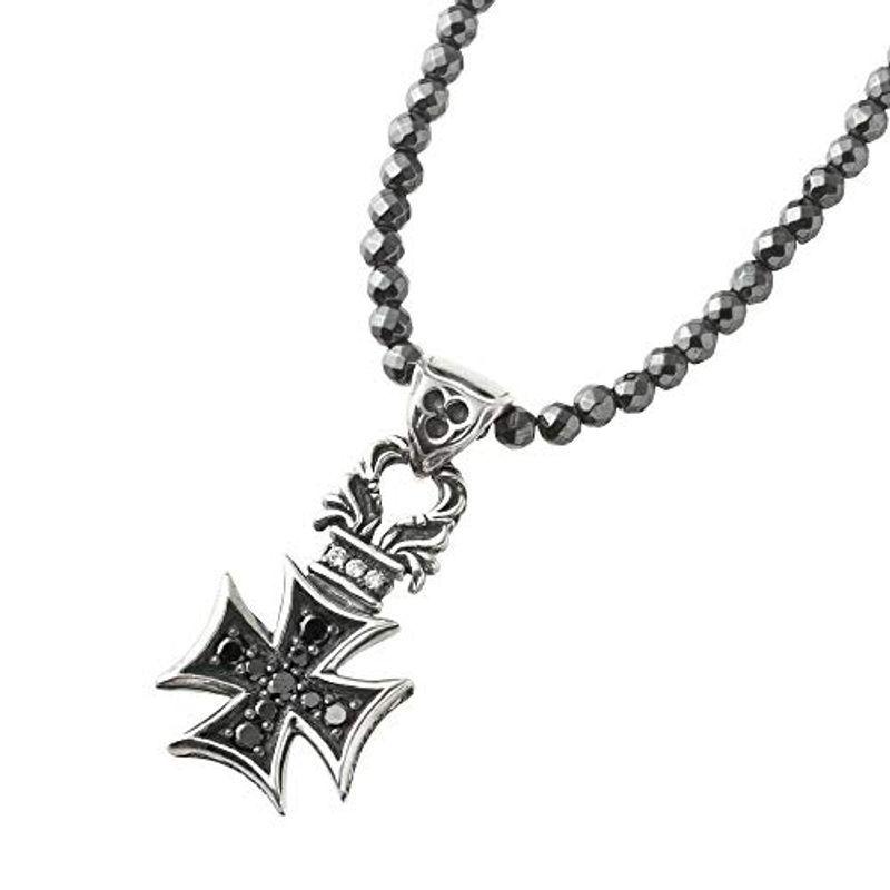 ArtemisClassic スモールフローラルアイアンクロスペンダント ACP0266