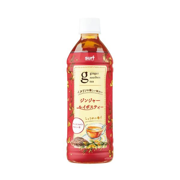 サーフビバレッジ ジンジャールイボスティー 500ml×24本(1ケース) ペットボトル〔代引不可〕|revomuchplus|02