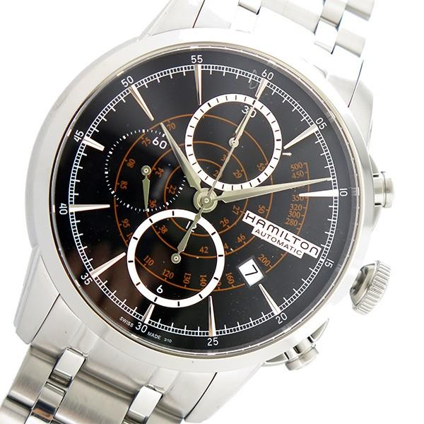 ハミルトン HAMILTON レイルロード 自動巻き メンズ 腕時計 H40656131 ブラック ブラック