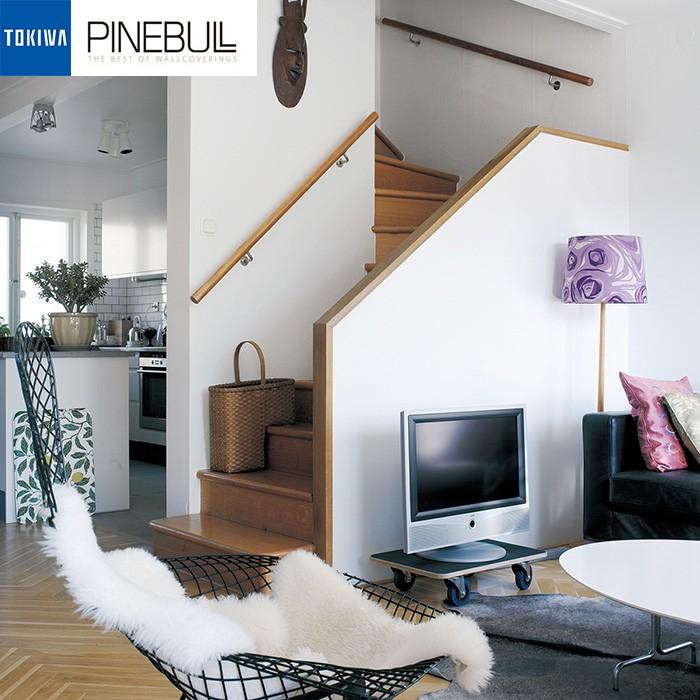 壁紙 のりなし のりなし壁紙 トキワ パインブル Tokiwa Pinebull 汚れ防止 壁紙以外の商品と同梱不可 数量1で1m 壁紙のトキワ Paypayモール店 通販 Paypayモール