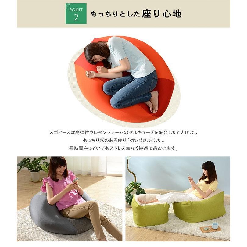 【※使用方法注意!笑】人をダメにする クッション XL（ネイビーブルー) 楽天市場】人をダメにするスゴビーズ ビーズクッション XLサイズ
