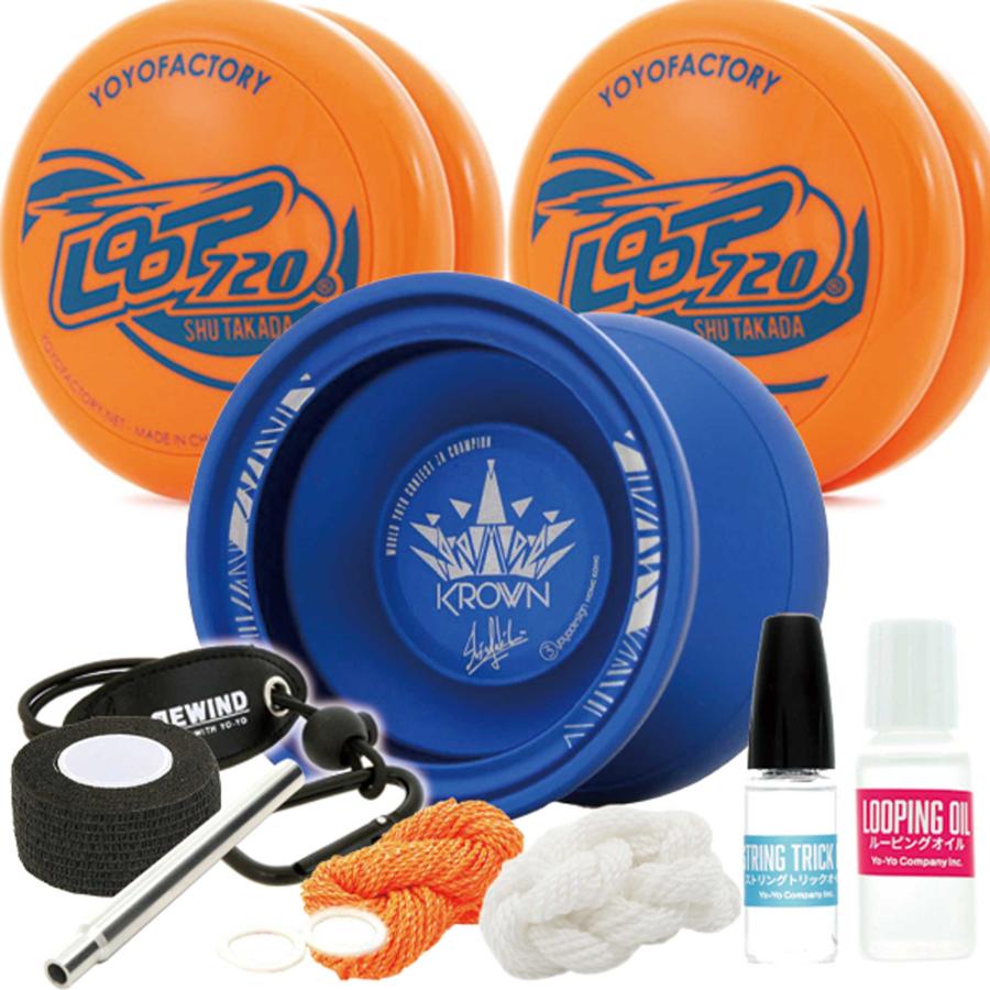 ヨーヨー ステップアップ メタル / ループセット 11点セット クラウン