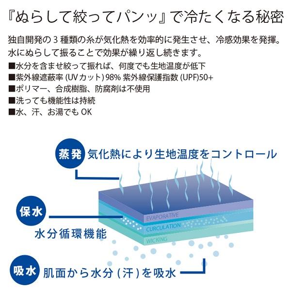 FOOTMARK クールラッシュ サマーマスク 冷感 夏用 マスク 子供 学校 レディース 大人用 フットマーク 101955  あす楽 あすつく｜rex2020｜03