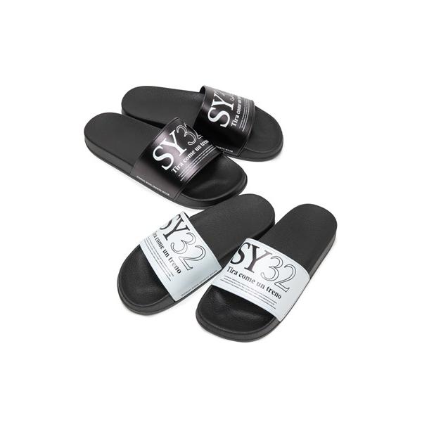 SY32 シャワーサンダル ベナッシ サンダル ロゴ ユニセックス 男女兼用 SERIF LOGO SHOWER SANDALS 送料無料 14373 あす楽 あすつく | アシックス商事