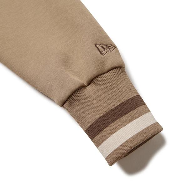 NEWERA テックスウェット モックネック クルーネック ベージュ